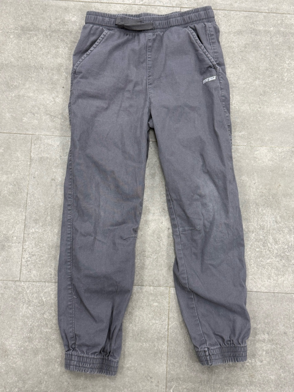 Boys size 8 Grey Elastic Cuff Casual Pants